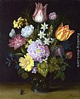 Ambrosius Bosschaert the Elder Flowers in a Vase painting